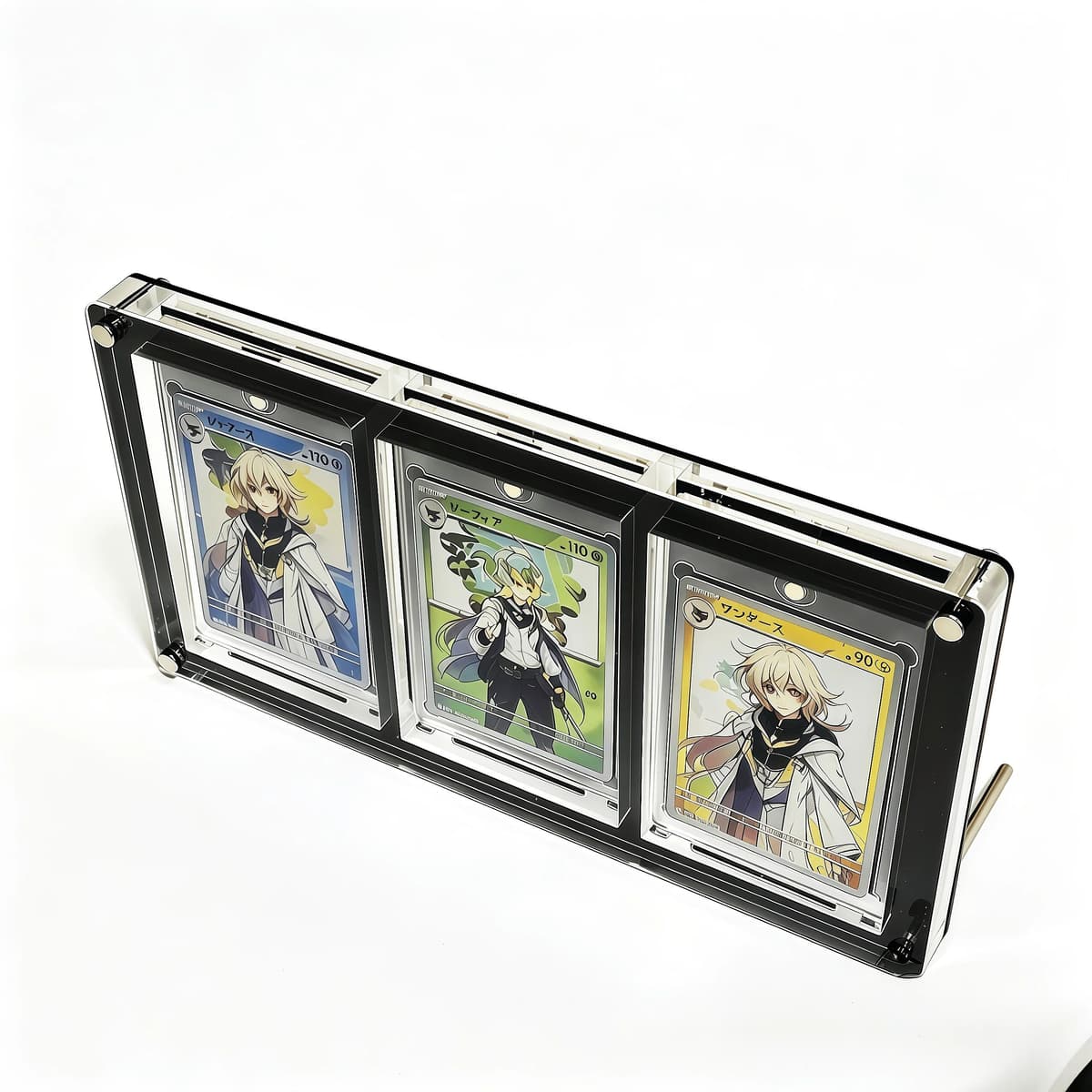 TAKARA TOMY 35PT Extra Thick PTCG Card Display Stand Polaroid Picture Frame Pokemon Yu Gi Oh Trading Card Brick Holder