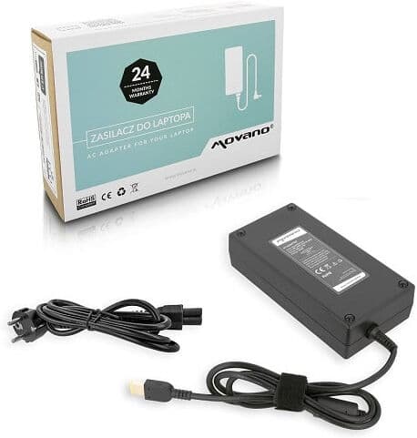 Movano Cargador para Lenovo 20v 11.5a 230W Square 11.0x4.5 pin - Yoga