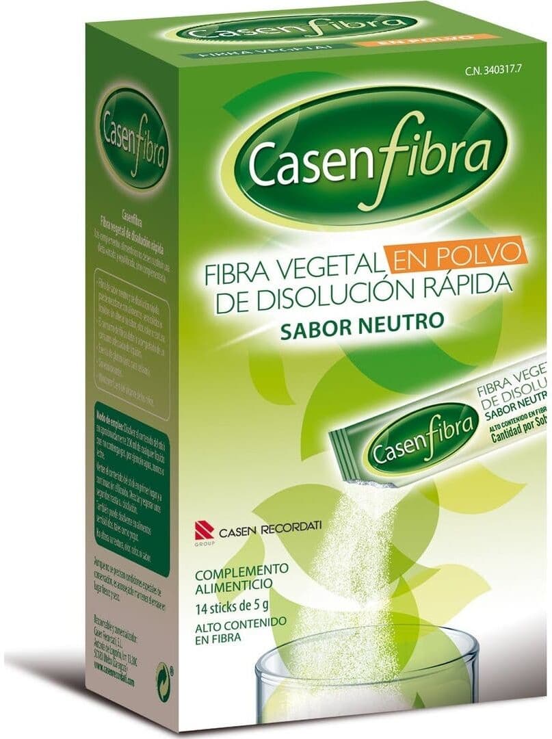 CASEN fibra Fibra Vegetal en Polvo 14 Sobres