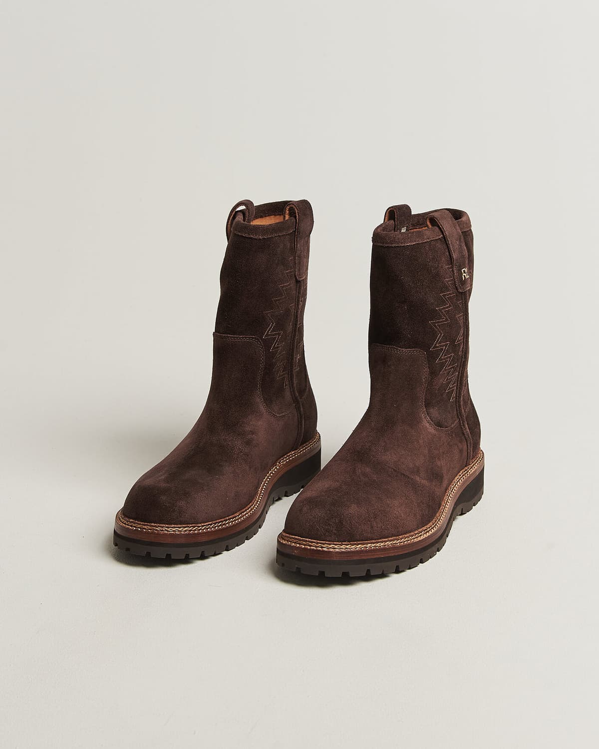 Polo Ralph Lauren Alpine Pullover Boot Dark Chocolate men EU42 Brun