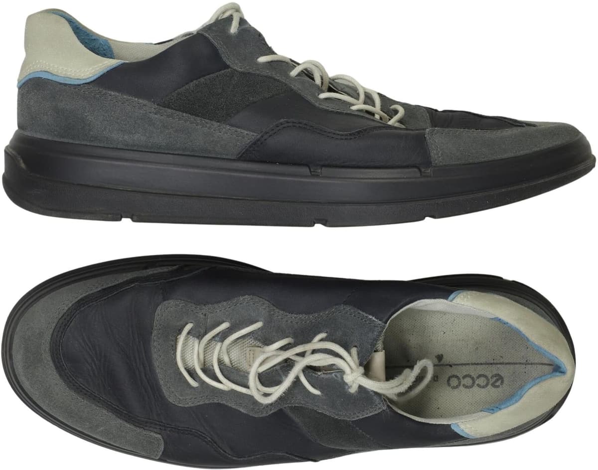 Ecco Herren Sneaker, Mehrfarbig, Gr. EU 44, Leder - Second Hand