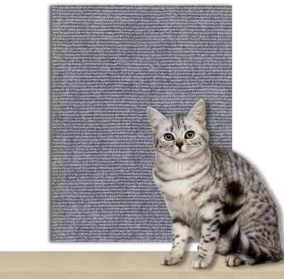 Uplift Picks Self Adhesive Cat Scratcher Sofa Protector Mat gray 30x60 Cm