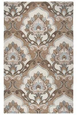 Alora Decor Napoli Hand-tufted Floral Medallion Wool Rug