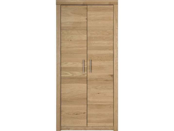 Aktenschrank VOGL MÖBELFABRIK Toronto , braun (wildeiche), B:90cm H:189,5cm T:42cm, Holzwerkstoff, Massivholz, Schränke, Aktenschrank, in 2 Breiten, teilmassiv, Fächer für Aktenordner, Made in Germany