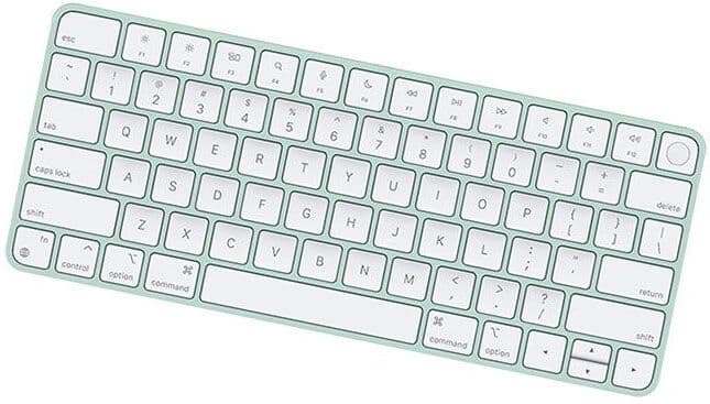 Apple Magic Keyboard 2021 med Touch ID   Grön   UK