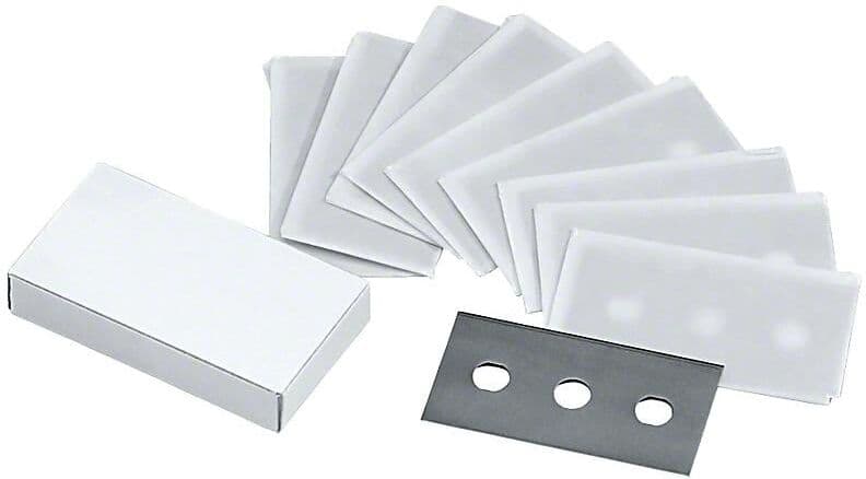 Universalschaber MIELE "10 Stück", silber (silberfarben), Schaber, Universalschaber silberfarben Einheitsgröße