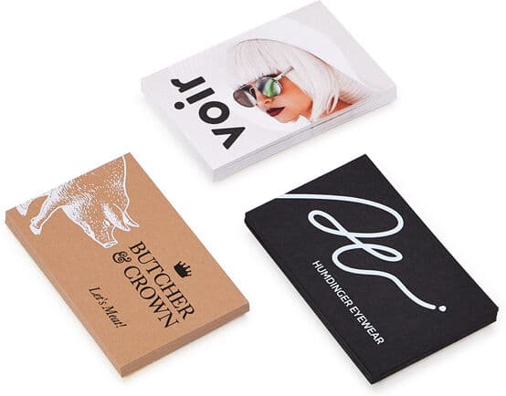 Pixartprinting Tarjetas de visita de lujo