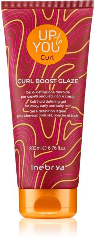 Inebrya Up To You Curl Boost Glaze τζελ για καθορισμό και το σχήμα vln a kudrn 200 ml