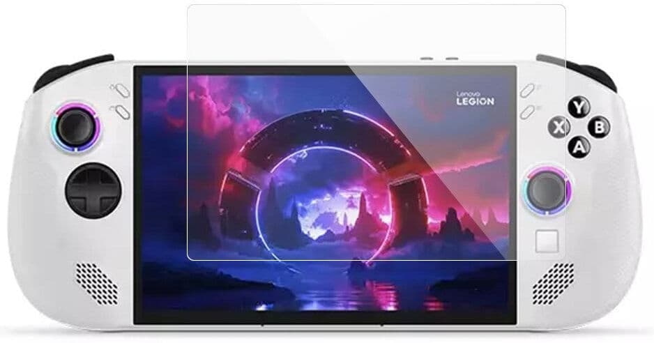 INCOVER Lenovo Legion GO S Skjermbeskyttelsesglass - Gjennomsiktig