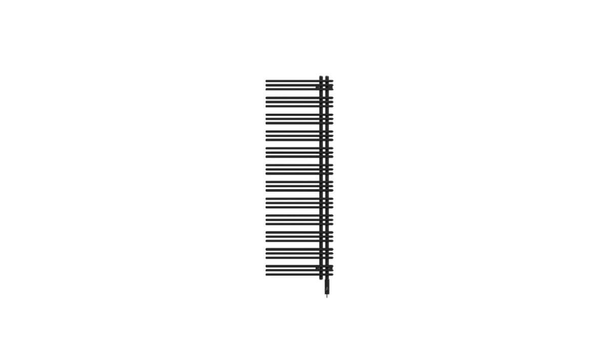 Zehnder Design-Heizkörper Yucca, 1864 x 578 mm, Inox Look, elektrisch, Heizstab IHC, ZY380658A400000 ZY380658A400000
