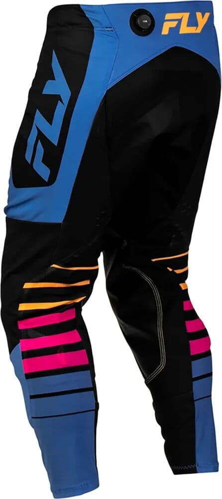Fly Racing Pantalones Off-road Evolution Dst Bolt Black / Blue / Multi 28
