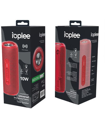 Ioplee Cassa Speaker Wireless 10W - Rosso