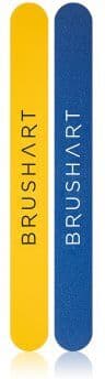 BrushArt Accessories Nail file duo Conjunto para unhas tom Yellow/Blue 2 un.. Accessories Nail file duo