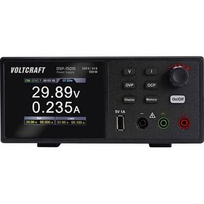 VOLTCRAFT DSP-15010 Labornetzgerät, einstellbar 0 - 150 10 A (max.) 500 W USB Anzahl Ausgänge 1 x