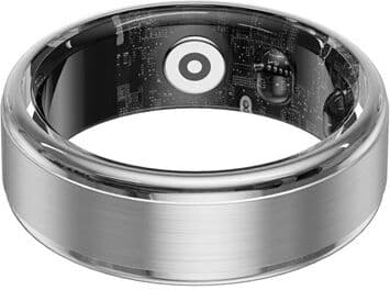HAVIT Smart ring stainless steel, 5ATM, size 8, Silver