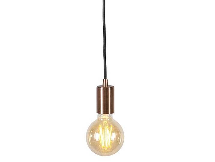 QAZQA - Design Industrieel Industrie hanglamp koper - Facil 1 Woonkamer Slaapkamer Keuken - Metaal Cilinder - E27 Geschikt voor LED - Max. 1 x 60 Watt