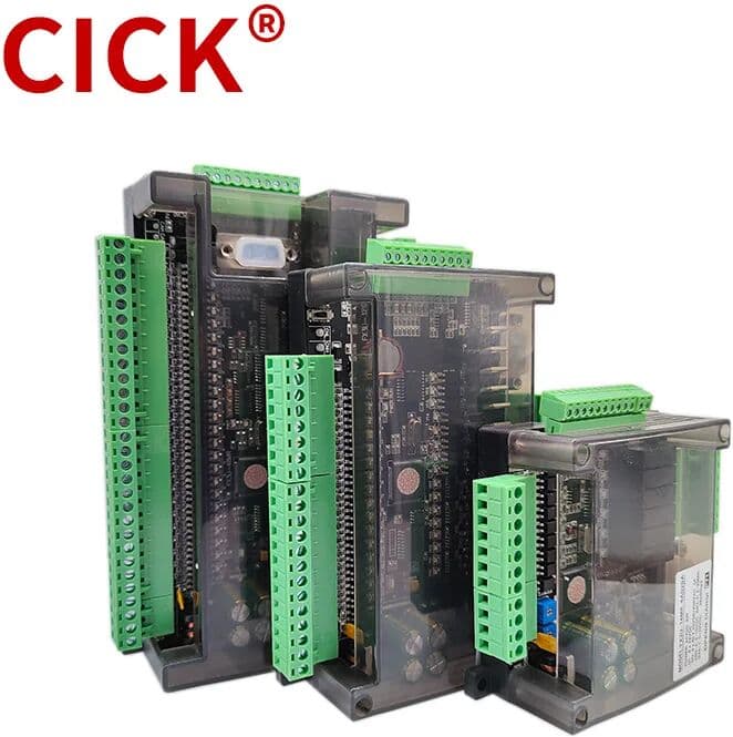 NONE FX3U Programmable Logic Controller 6AD 2DA 14MR 14MT 24MR 24MT 30MR 32MT 48MR 48MT And RS232 RS485 38400bps Relay Transistor PLC