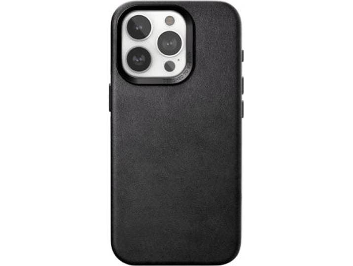 Woodcessories - Coque Iphone 15 Pro Cuir Noir