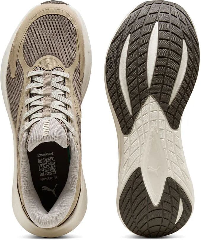 Puma Zapatillas Running Maxstride Lite Ls Sliptech Mouse Gray / Birch / Warm White / Silver Fog EU 40