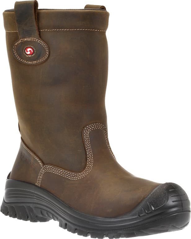 Sixton Peak Montana veiligheidsschoenen, gevoerd, S3, bruin, maat 39