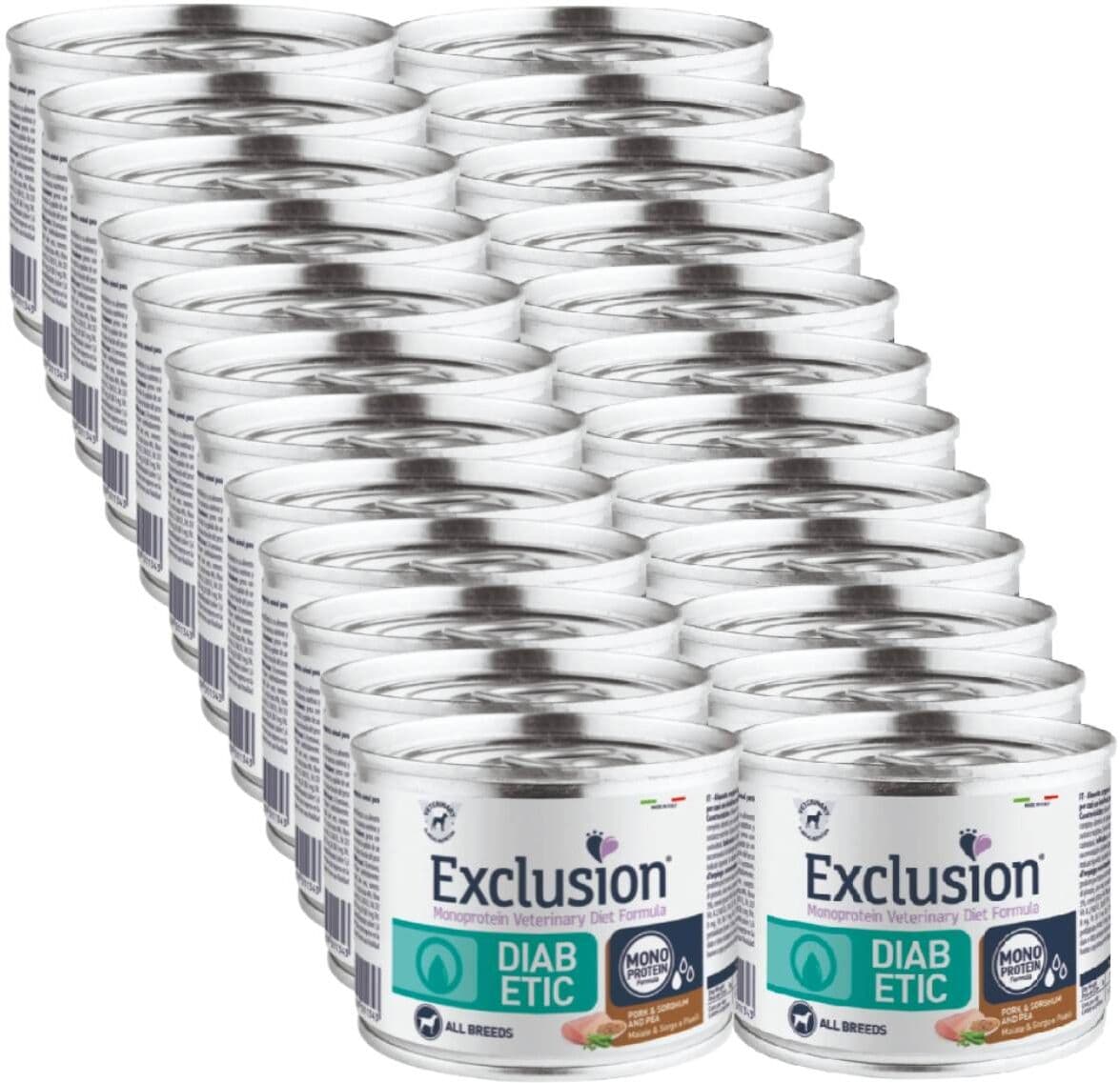 Exclusion Diabetic Maiale KIT RISPARMIO 24X200G