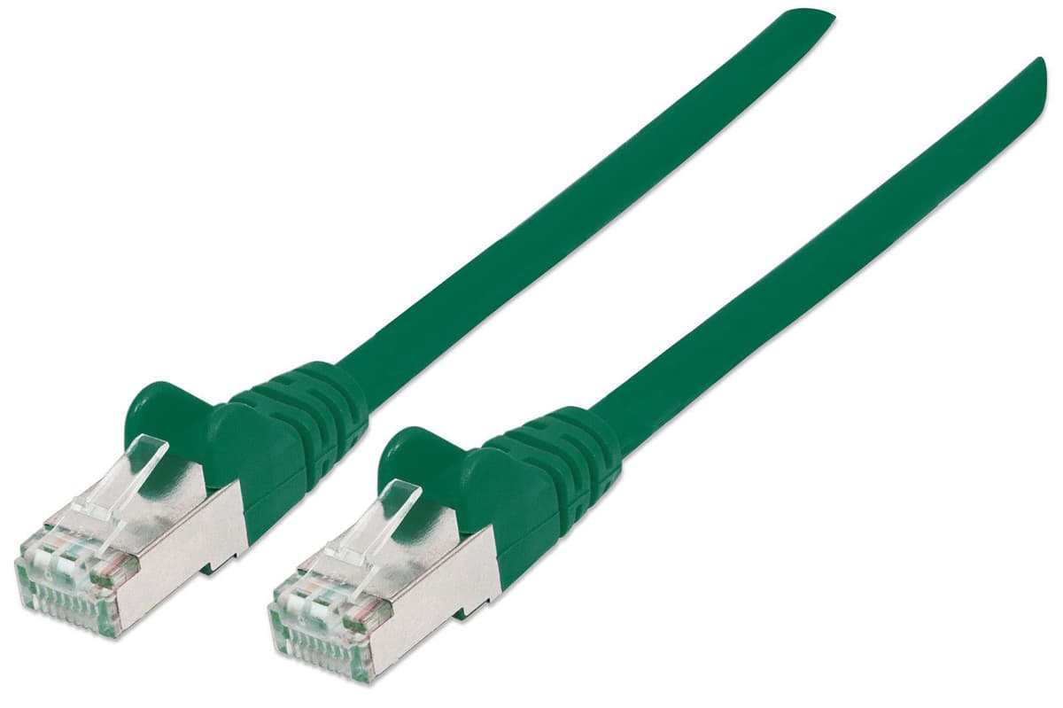 Intellinet 736824 Netwerkkabel Cat6A S/FTP LSOH Koper Groen 3 meter