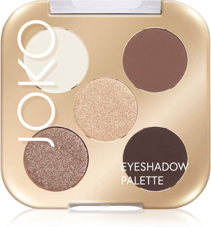 JOKO Eyeshadow Palette eyeshadow palette with 5 shades shade Smoky Nude 7 g