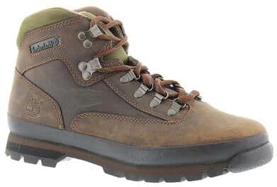 Timberland Euro Hiker Mid Lace Up Boot (Men's) Outdoor in Brown, Size 9 M, Leather