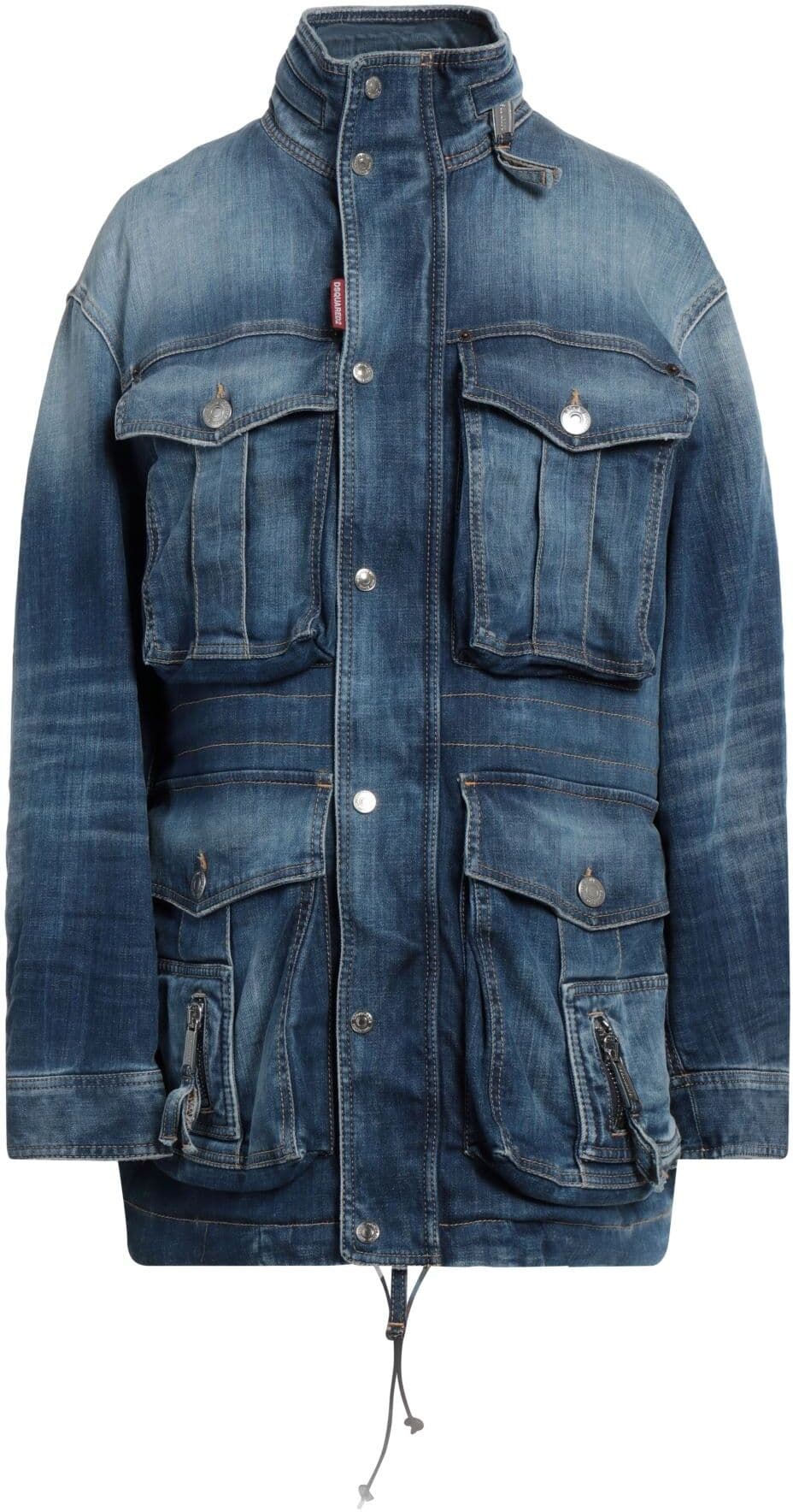 Dsquared2 Chaqueta vaquera Mujer Azul marino 34 Mujer