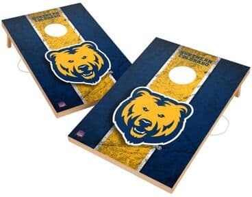Skip's Garage Vintage Northern Colorado Bears Regulation 2x4 Cornhole Set