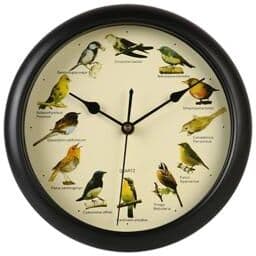 Inspire Select Singing Bird Wall Clock Decorative Sound Clock With Bird Calls For Kitchen, Living Room, Bedroom & Home Wall Decor d