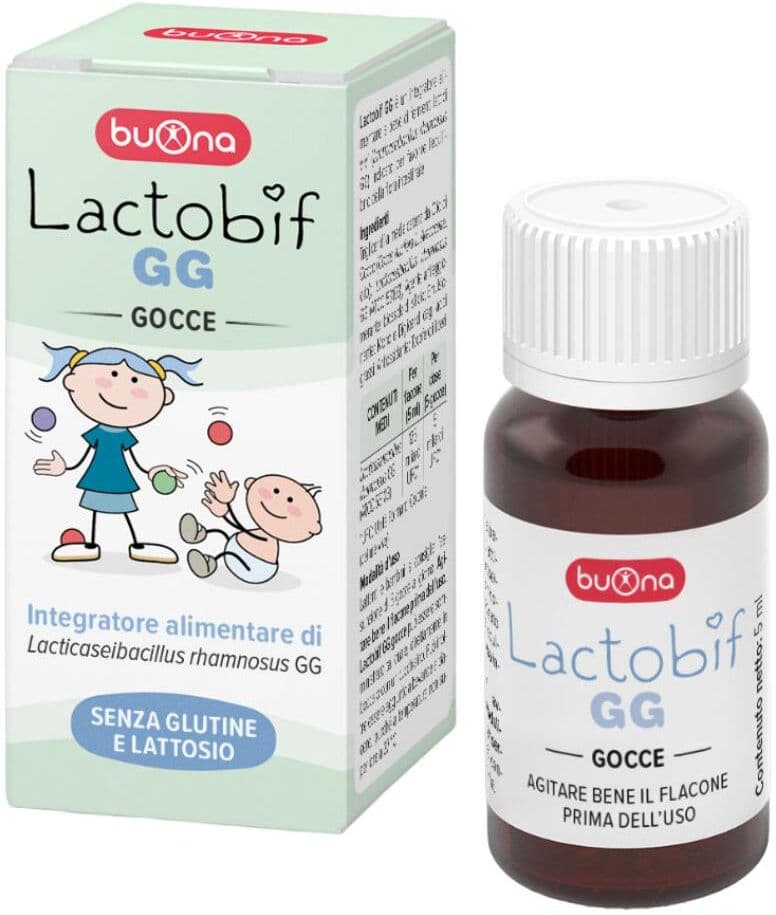 BUONA SpA SOCIETA' BENEFIT LACTOBIF GG Gocce, 5 ml