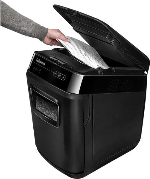 Fellowes Automax 200m Makulator, P-5 Micro-Cut