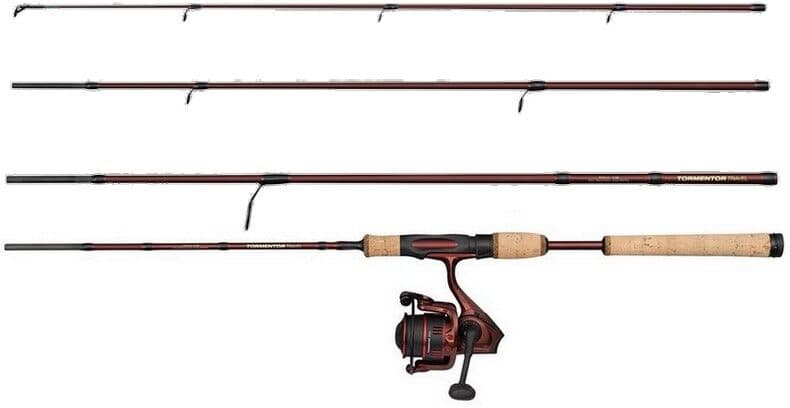 Abu Garcia Tormentor2 Travel Spinning Combo-9'-7-28 Gr.