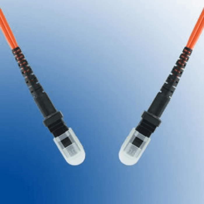 MicroConnect Optisk Fiberkabel, Mtrj-Mtrj, Multimodus, Dupleks, Om2 (Oransje), 0,5m, 1 Stykk, Sen-Fib3320005-2 oransje
