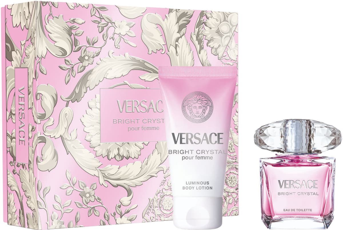 Versace Bright Crystal 30ml Eau De Toilette Gift Set
