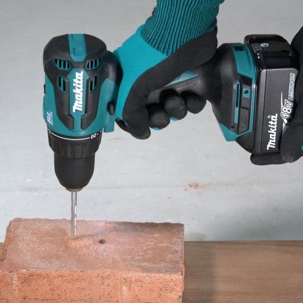 Makita Slagboremaskine Lxt 18v, Makpac, Dhp490sf1j