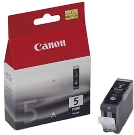 PGI-5BK Cartucho de tinta negro (Canon 0628B001)