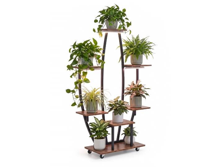Pflanzenregal Vintage BONITA mit LED 83 x 122 cm