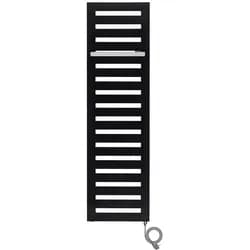 Zehnder Design-Heizkörper Metropolitan Bar, elektrisch, 1.590 x 39 x 400 mm, weiß (RAL 9016), mit Handtuchhalter und Trockenlaufschutz