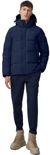 Canada Goose Mens Wyndham Parka, Atlantic Navy M