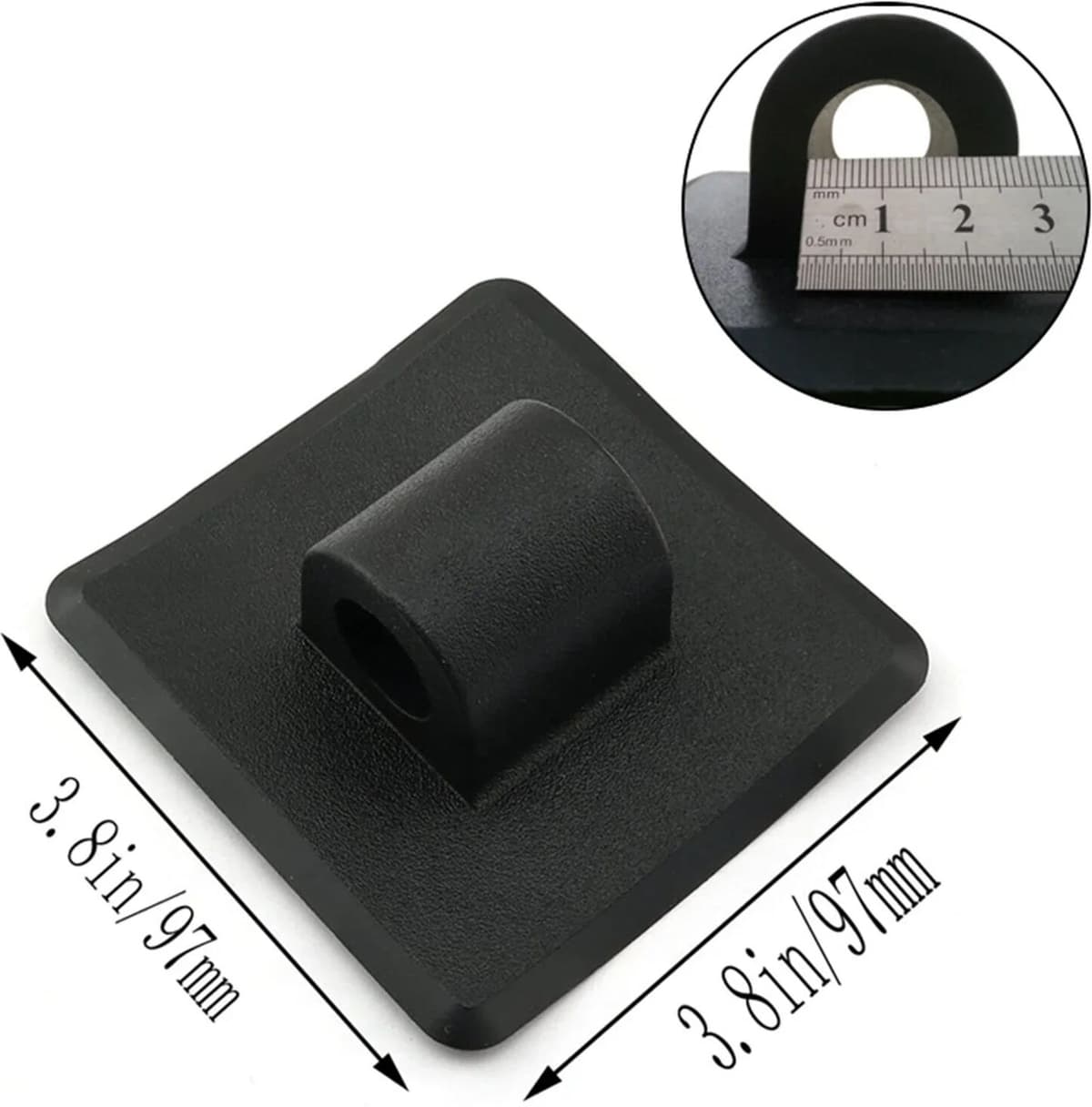 NONE 4pcs Engine Mount Holder Sailing Engine Part Engine Motor Holder Inflatable Boat Outboard Motor Engine Holders