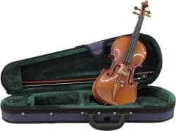 Dimavery Violin 1/4 with bow, in case TILBUD NU tilfælde sløjfe bue med