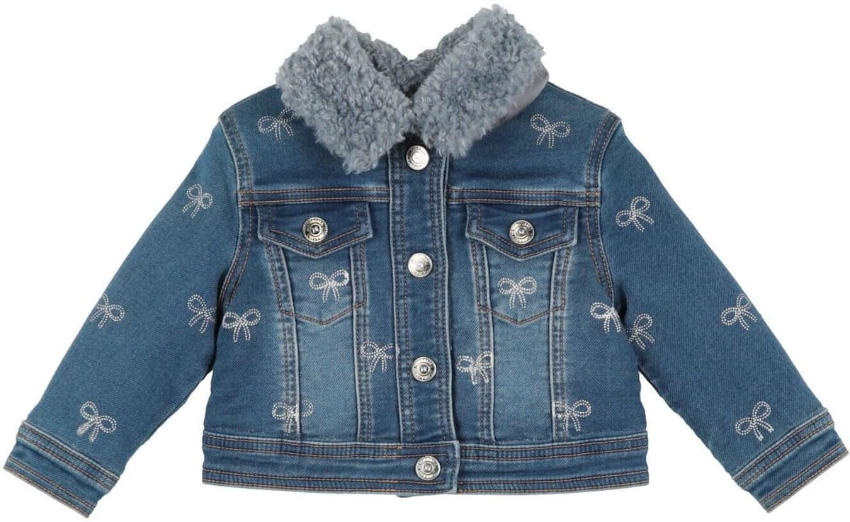 Monnalisa Chaqueta vaquera Chica Azul marino 12,24 Chica