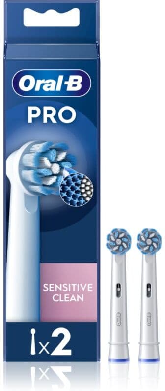 Oral-B PRO Sensitive Clean ανταλλακτική κεφαλή για οδοντόβουρτσα 2 τμχ