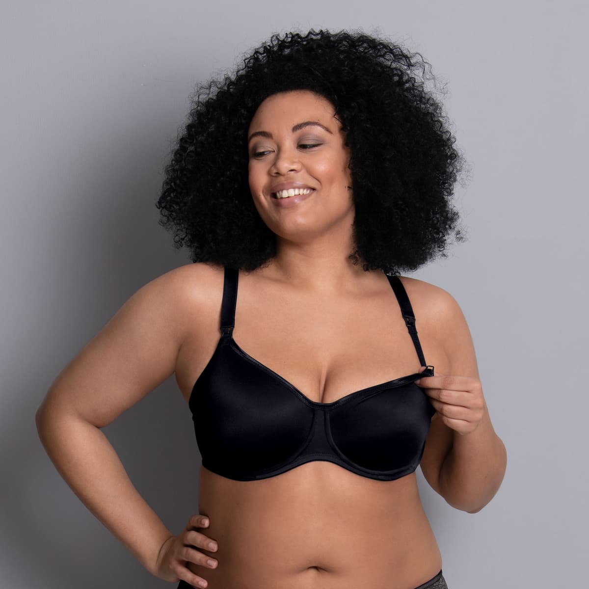 Still-BH ANITA MATERNITY "Basic", Damen, Gr. 95, Cup C, schwarz, Stoff, Obermaterial: 80% Polyamid, 20% Elasthan, clean, matt, unifarben, Basic, normal, BHs Still-BH, mit Bügel, nahtlose Cups, verstellbare Träger, elastisch, bequem schwarz 95, Cup C