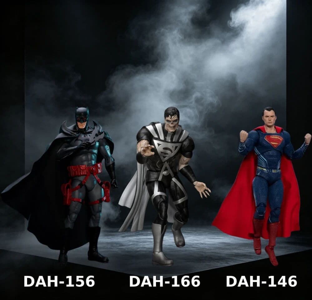 Bandai Beast Kingdom DC Superhero Fans Action Figure Articulated Jointed Poseable Model Toy DAH 146 156 166 Dynamic 8ction Heroes