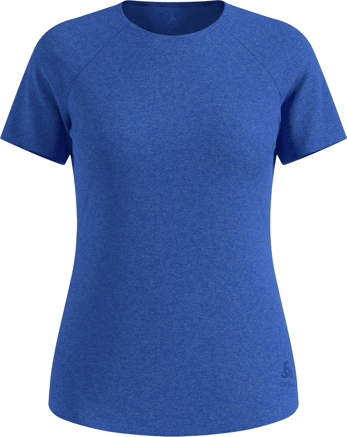 Odlo Women's T-Shirt Crew Neck S/S Essential 365 Dazzling Blue Melange XL