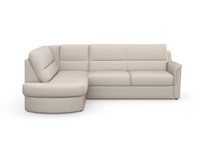 Ecksofa SIT & MORE Panini L-Form , grau (elephant), B:243cm H:87cm T:155cm, Sofas, Ecksofa, wahlweise mit Vorziehsitz und Bettkasten