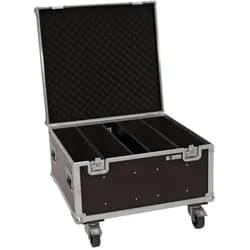ROADINGER Flightcase 4x LED PLL-480 mit Rollen